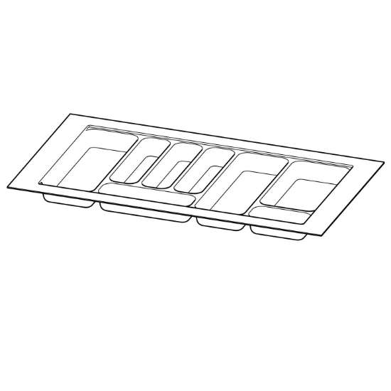 Afbeeldingen van Hettich OrgaTray 440, antraciet, 380 - 440 / 701 - 800