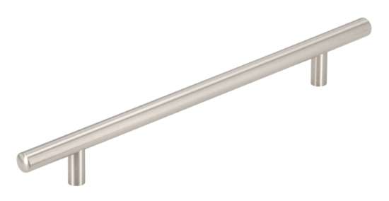 Afbeeldingen van Siro Meubelgreep metaal - boorafstand 192mm/L 272mm/H 32mm/B 12mm RVS effect 