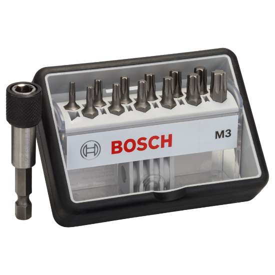 Afbeeldingen van Bosch 12+1-delige Robust Line bitset M Extra Hard