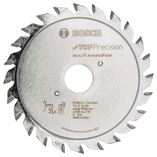 Afbeeldingen van Bosch Voorritsblad Top Precision Laminated Panel