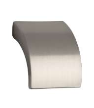 Afbeeldingen van Siro Meubelgreep metaal - boorafstand 16mm/L 30mm/H 24mm/B 30mm - RVS effect 
