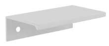 Afbeeldingen van Siro Handgreep metaal - boorafstand 48mm/L 70mm/H 40mm/B 20mm wit 