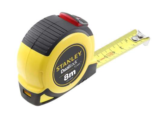 Afbeeldingen van Stanley rolbandmaat Stanley Tylon Duallock - 25mm 8 meter
