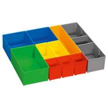 Afbeeldingen van Bosch Boxen voor het bewaren van kleine onderdelen i-BOXX 72 inset box set 10 pcs