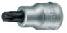 Afbeeldingen van GEDORE Dopsleutel-schroevendraaier 3/4" tbv inwendige TORX® schroeven ITX 32