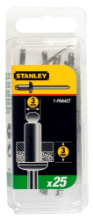 Afbeeldingen van Stanley popnagels - Ø3x3mm - 25 stuks