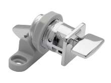 Afbeeldingen van Siro Kastslot metaal - boorafstand 32mm/L 58mm/H 25mm/B 44mm chroom glanzend/grijs 