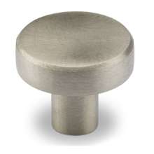 Afbeeldingen van Hettich Knop Sipontum, H 22 mm, ø 25 mm, roestvrij staal geborsteld
