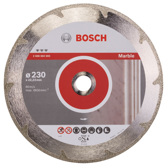 Afbeeldingen van Bosch Diamantdoorslijpschijf Best for Marble