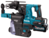 Afbeeldingen van Makita combihamer HR004GM202 - 40V Max 2x 4,0 Ah accu's - Inclusief lader en stofafzuiging in Mbox WEEKDEAL