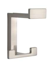 Afbeeldingen van Siro Kapstokhaak metaal - boorafstand 32mm/L 92mm/H 80mm/B 70mm RVS effect 