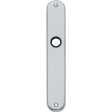 Afbeeldingen van Langschild ovaal chroom mat