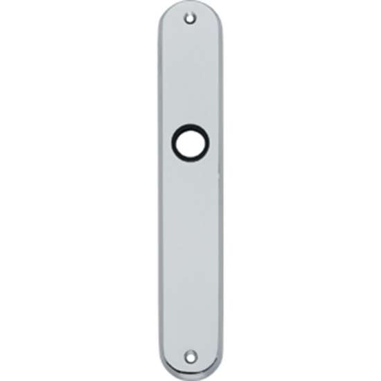 Afbeeldingen van Langschild ovaal chroom mat