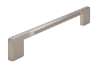 Afbeeldingen van Siro Meubelgreep metaal - boorafstand 160mm/L 180mm/H 28mm/B 12mm RVS effect 