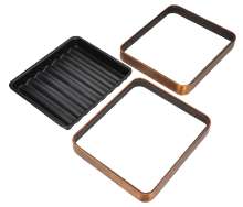 Afbeeldingen van Siro Paraplu standaard metaal - wandgemonteerde boorafstand 2x128mm/ antiek messing/zwart 