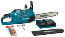Afbeeldingen van Makita XGT 40 V Max kettingzaag 35 cm UC015GT101
