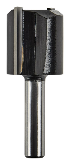 Afbeeldingen van Makita groeffrees - Ø24x25,4mm - schacht Ø8mm 2 beitels