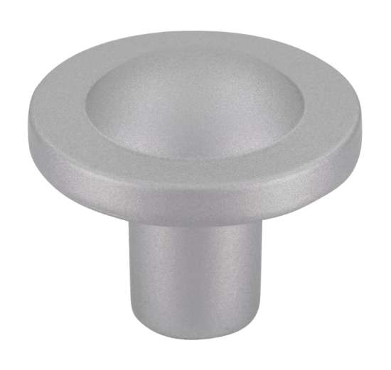 Afbeeldingen van Siro Meubelknop metaal - L 35mm/H 30mm/B 35mm - aluminium 