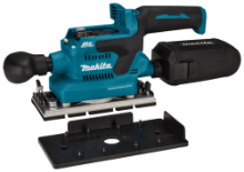 Afbeeldingen van Makita Vlakschuurmachine DBO380Z - 18V - zonder accu's en lader in doos 