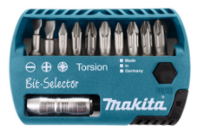 Afbeeldingen van Makita Schroefbitset - 11 delig 