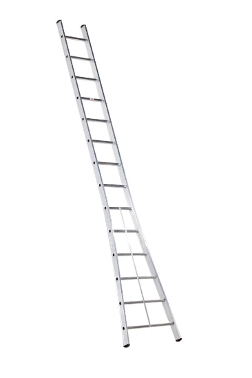 Afbeeldingen van Altrex Aluminium ladder - 1-delige enkele ladder Kibo