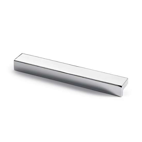 Afbeeldingen van Hettich Greep Rovigo, boorafstand 64, L 79 mm, B 16 mm, H 25 mm, glans verchroomd