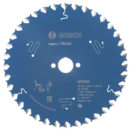 Afbeeldingen van Bosch Cirkelzaagblad Expert for Wood