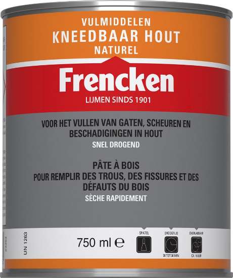 Afbeeldingen van Frencken Kneedbaarhout - bus 750ml - naturel