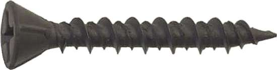 Afbeeldingen van Kelfort Fermacellschroef - 3.9x19mm - zwart gefosfateerd hi-lo draad 1000 stuks 