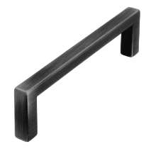 Afbeeldingen van Siro Meubelgreep metaal - boorafstand 96mm/L 104mm/H 28mm/B 8mm antiek ijzer 