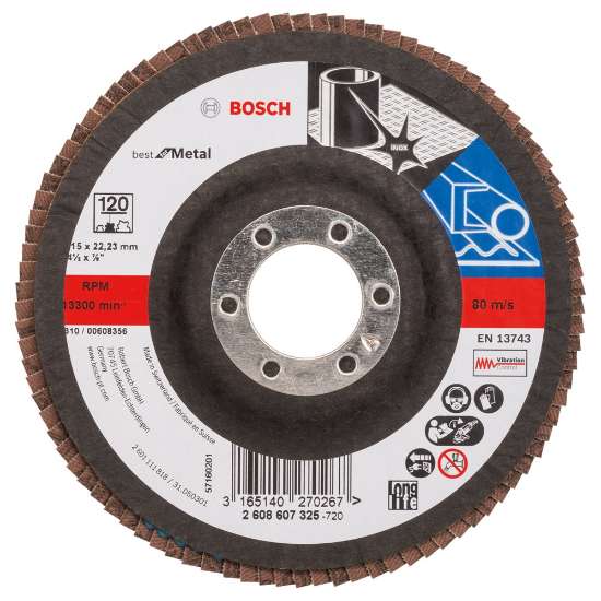 Afbeeldingen van Bosch Lamellenschuurschijf X571, Best for Metal