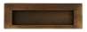 Afbeeldingen van Siro Schelpgreep metaal - boorafstand 96mm/L 112mm/H 13mm/B 38mm antiek messing 
