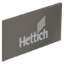 Afbeeldingen van Hettich ArciTech Afdekkap, kwartsgrijs met Hettich logo