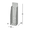 Afbeeldingen van GB Balkdrager GBS-ZL 59x221 1,5 Sendzimir Verzinkt