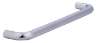 Afbeeldingen van Siro Meubelgreep metaal - boorafstand 128mm/L 136mm/H 27mm/B 8mm chroom glanzend 