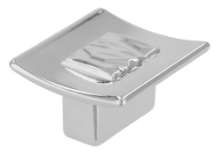 Afbeeldingen van Siro Meubelgreep metaal - boorafstand 16mm/L 40mm/H 21mm/B 36mm chroom glanzend 