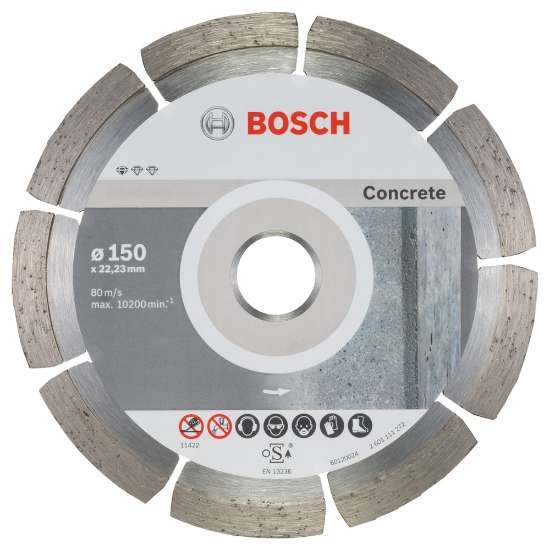 Afbeeldingen van Bosch Diamantdoorslijpschijf Standard for Concrete