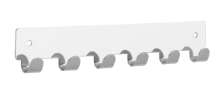 Afbeeldingen van Siro Haaklijst metaal - boorafstand 210mm/L 240mm/H 16mm/B 41mm - chroom glanzend 