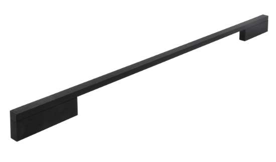 Afbeeldingen van Siro Meubelgreep metaal - boorafstand 384/480mm/L 508mm/H 29mm/B 10mm mat zwart 
