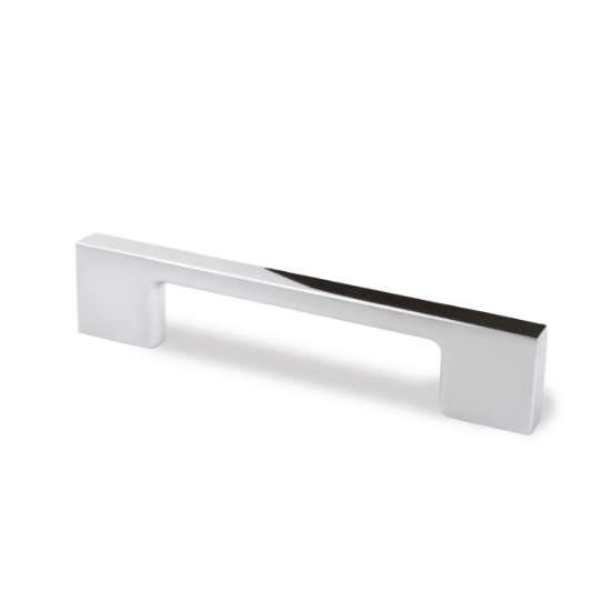 Afbeeldingen van Hettich Greep Belluno, boorafstand 160 / 192 mm, L 200 mm, B 9 mm, H 30 mm, glans verchroomd