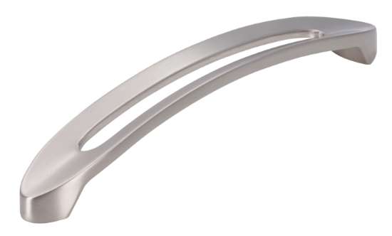 Afbeeldingen van Siro Meubelgreep metaal - boorafstand 160mm/L 180mm/H 29mm/B 25mm mat RVS effect 