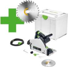 Afbeeldingen van Festool invalcirkelzaagmachine TS 55F-Plus - 1200 Watt - inclusief cirkelzaagblad in Systainer