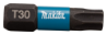 Afbeeldingen van Makita Slagschroefbit X Impact Black - T30x25mm