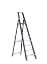 Afbeeldingen van Altrex Industrietrap Taurus - 1x8 treden - aluminium gecoat 