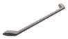 Afbeeldingen van Siro Meubelgreep metaal - boorafstand 320mm/L 352mm/H 33mm/B 12mm zwart chroom glanzend 