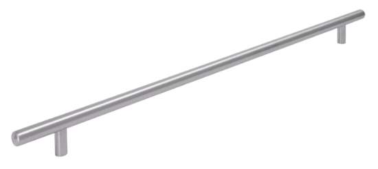 Afbeeldingen van Siro T-greep metaal - boorafstand 384mm/L 464mm/H 32mm/B 12mm - RVS