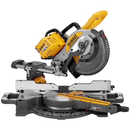 Afbeeldingen van DeWALT 54v xr flexvolt 250mm afkort- en verstekzaag - zonder accu en lader DCS727N