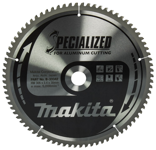 Afbeeldingen van Makita Zaagb Alu 305X30X2,4 80T -5G B-33342