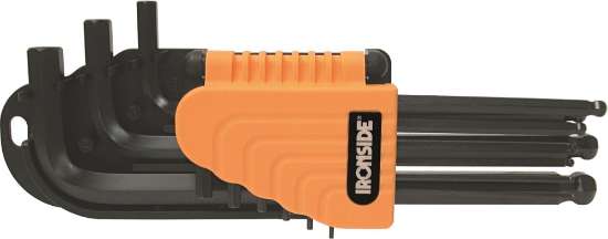 Afbeeldingen van Ironside stiftsl.set inbus 9dlg 1.5 t/m 10mm
