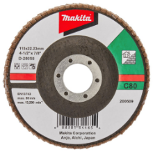 Afbeeldingen van Makita Lamellenschijf D-28058 - Ø115mm - C80 